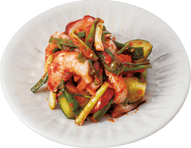 海鮮ネギキムチ